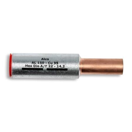Crimp Link Bimetal Reducing 150mm² Aluminium - 95mm² Copper