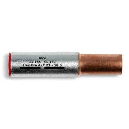 Crimp Link Bimetal Reducing 185mm² Aluminium - 150mm² Copper