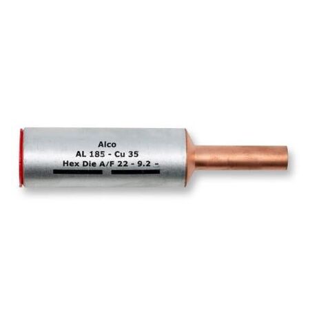 Crimp Link Bimetal Reducing 185mm² Aluminium - 35mm² Copper