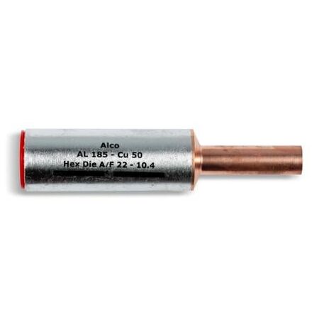 Crimp Link Bimetal Reducing 185mm² Aluminium - 50mm² Copper