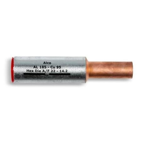 Crimp Link Bimetal Reducing 185mm² Aluminium - 95mm² Copper