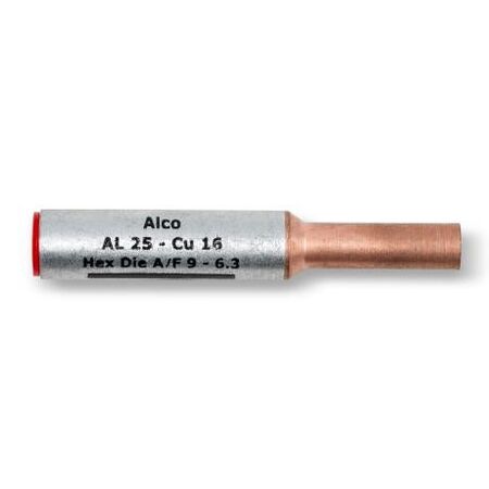Crimp Link Bimetal Reducing 25mm² Aluminium - 16mm² Copper