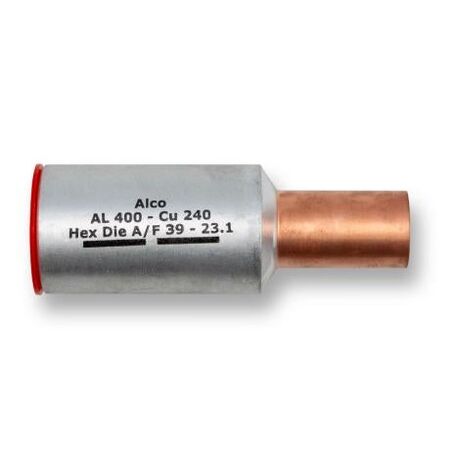 Crimp Link Bimetal Reducing 400mm² Aluminium - 240mm² Copper