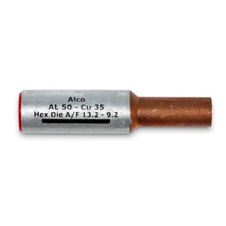 Crimp Link Bimetal Reducing 50mm² Aluminium - 35mm² Copper