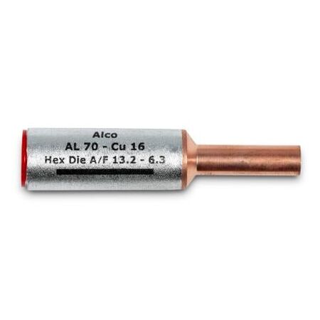 Crimp Link Bimetal Reducing 70mm² Aluminium - 16mm² Copper