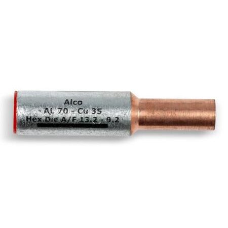 Crimp Link Bimetal Reducing 70mm² Aluminium - 35mm² Copper