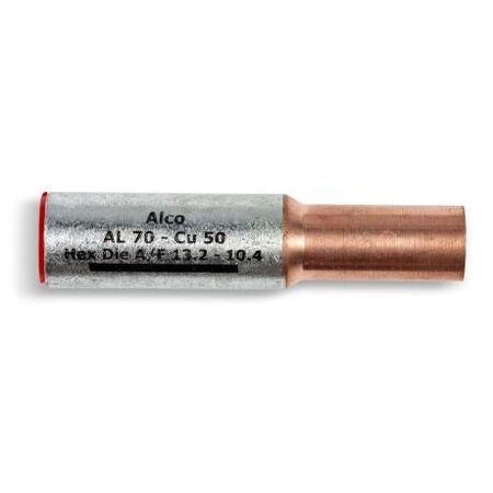 Crimp Link Bimetal Reducing 70mm² Aluminium - 50mm² Copper