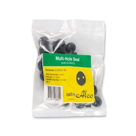 Multi-Hole Seal For Cable Gland ALCMG25 2x5mm 50 Pack