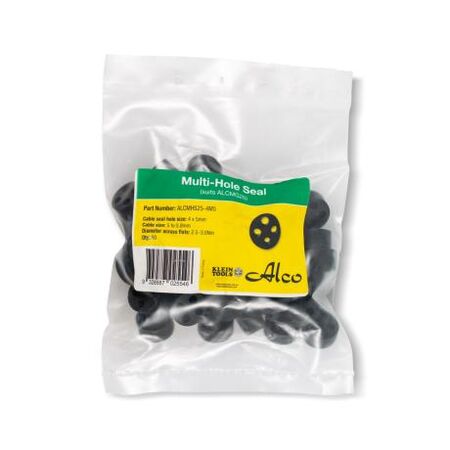 Multi-Hole Seal For Cable Gland ALCMG25 4x5mm 50 Pack
