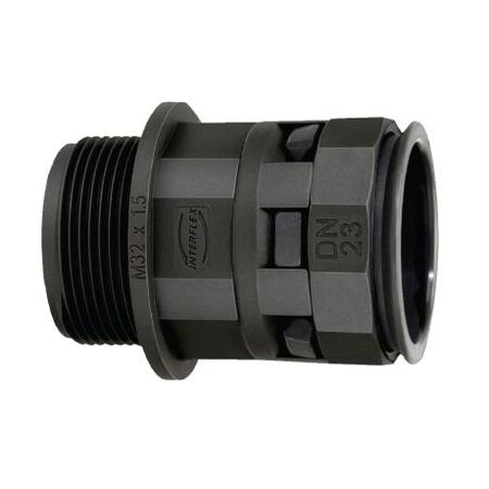 Corrugated Conduit Fitting Nylon M50 Straight