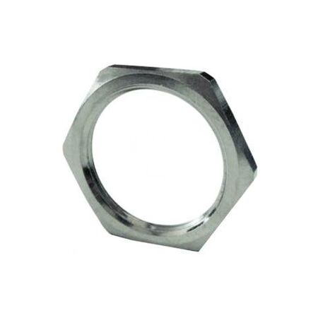 Brass Locknut Nickel Plated M105 Thread