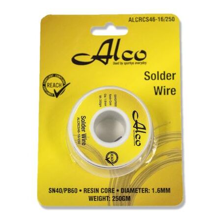Resin Core Solder SN40/PB60 Diameter 1.6mm 250g Reel