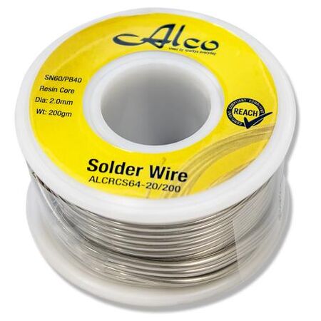 Resin Core Solder SN60/PB40 Diameter 2mm 200g Reel