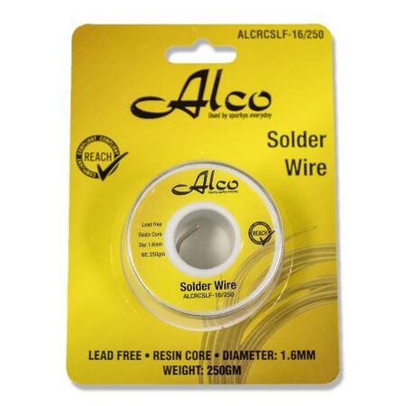 Resin Core Solder Lead Free Diameter 1.6mm 250g Reel