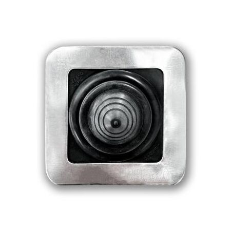 Flashing Conduit / Pipe Aluminium Base Suit Diameter 0-35mm UV Stabilized EPDM