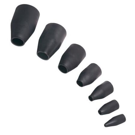 Cable Gland Shroud 38-75mm Silicone Black - Soft