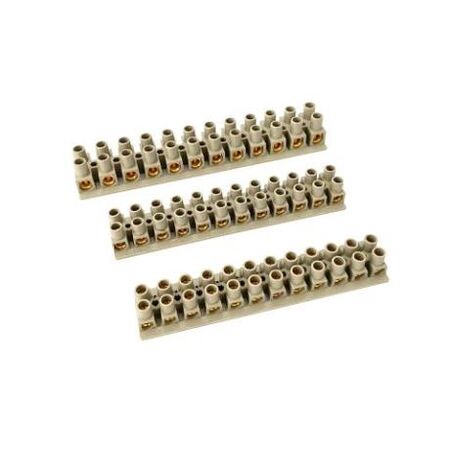 Screw Terminal Strip Connector 12 Way 30Amp Screw Terminal Strip Connector 12 Way 30Amp