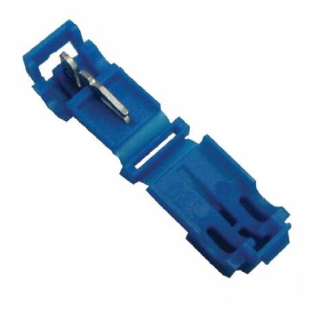 T-Tap Insulated Female Terminal Cable 1.5-2.5mm² Blue 25 Pack