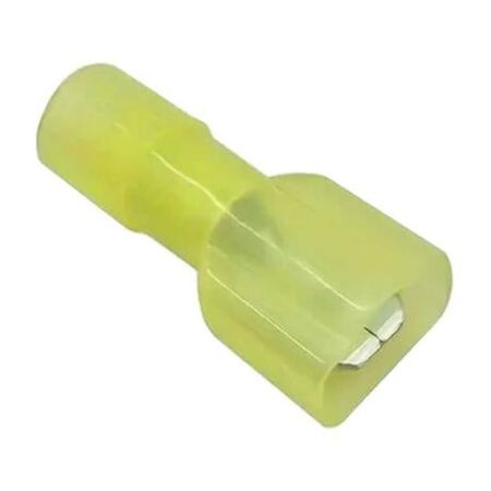 T-Tap Insulated Male Terminal Cable 4-6mm² Yellow 25 Pack