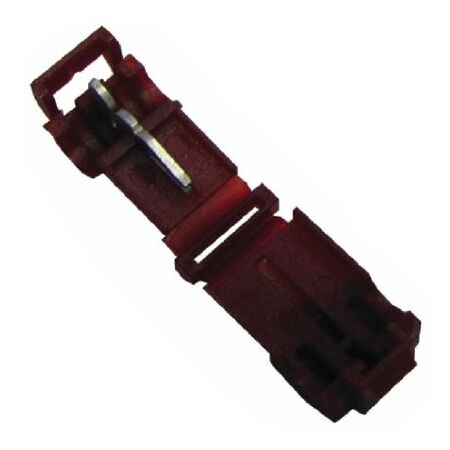 T-Tap Insulated Female Terminal Cable 0.5-1.5mm² Red 25 Pack