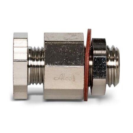 Cable Gland Brass Weatherproof M12 Unarmoured Cable Diameter 1.5-6mm