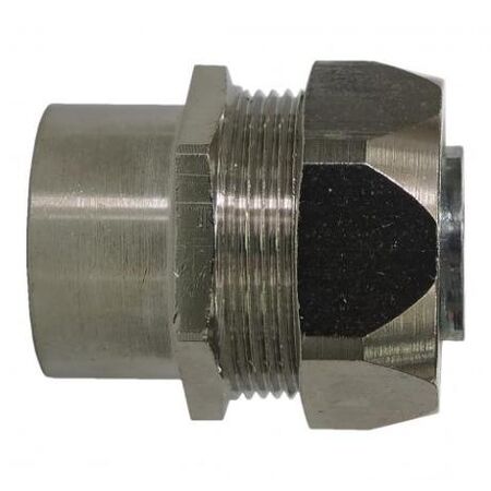 Flexible Metal Conduit Fitting Straight 2" Female Thread M63 Inside Diameter 47.8mm
