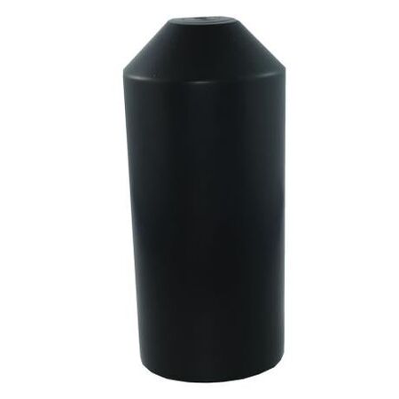 Heatshrink End Cap Dual Wall Glue Lined 140/60mm Black