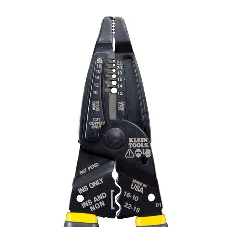 Klein-Kurve™ Long-Nose Wire Stripper, Wire Cutter, Crimping Tool