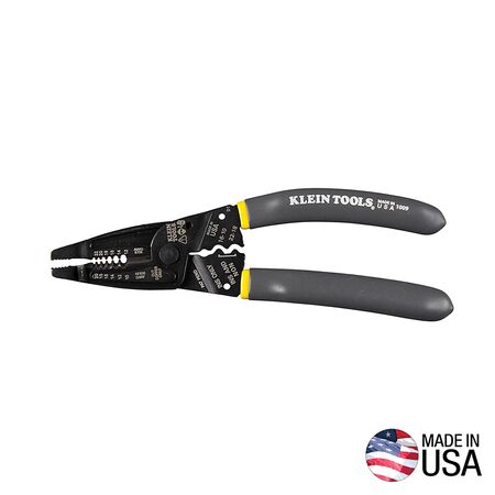 Klein-Kurve™ Long-Nose Wire Stripper, Wire Cutter, Crimping Tool