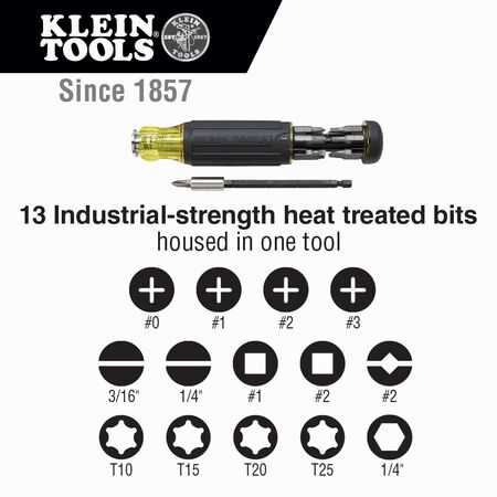 14-in-1 Multi-Bit Adjustable Length Screwdriver