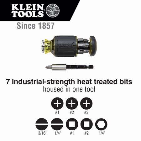 Multi-Bit Screwdriver and Nut Driver Set, 3-Piece