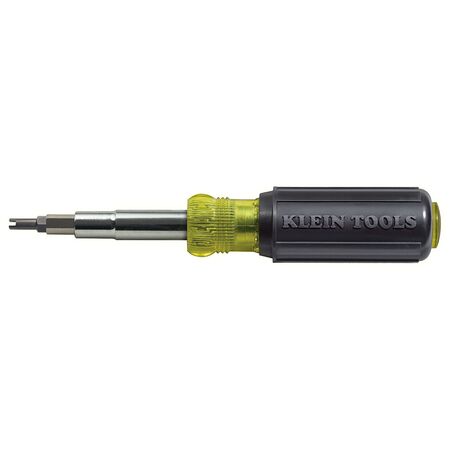 Multi-Bit Screwdriver / Nut Driver, 11-in-1, Ph., Sl., Sq., Schrader Bits