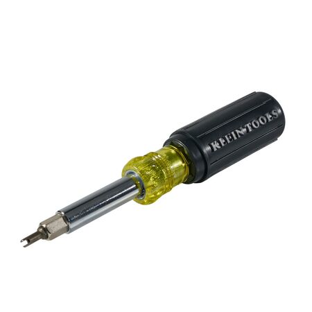 Multi-Bit Screwdriver / Nut Driver, 11-in-1, Ph., Sl., Sq., Schrader Bits