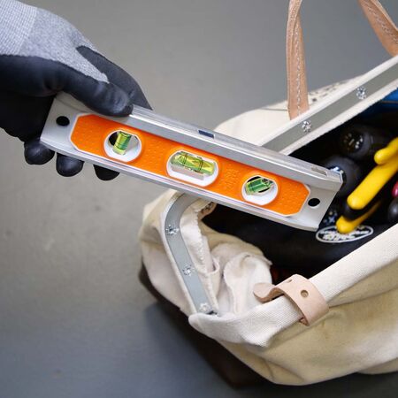 Aluminium Torpedo Level Rare Earth Magnet, 22.9 cm