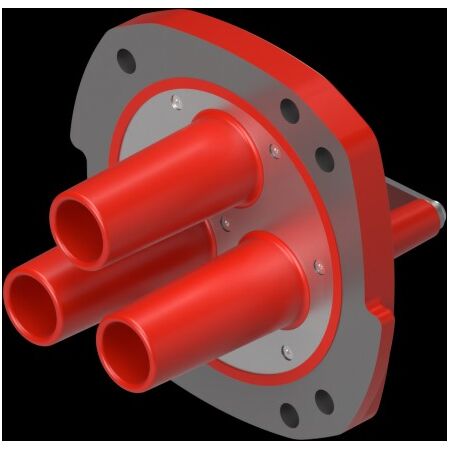 KA Comp Ring Kit 95mm | Aluminium Compression Clamp | Unarmoured Design | by Ausproof