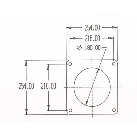 Ex118B Adaptor Flange SS | 11kV Voltage Rating | 800A Current Rating | Flameproof Design | by Ausproof
