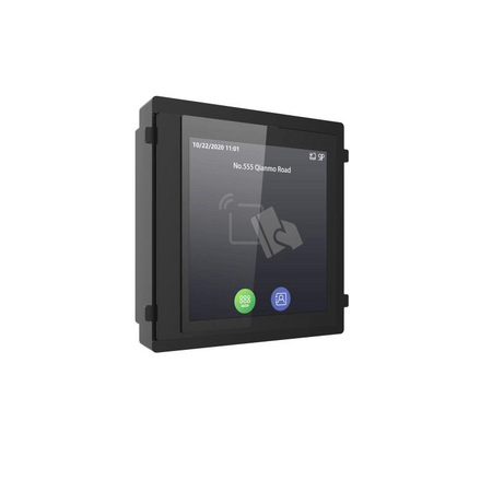 HIKVISION Intercom KD-TDM G2 Touch Display Module | 4-Inch Touch Screen | IP65 & IK08 Rated | by HIKVISION