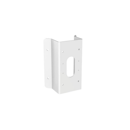 HIKVISION Corner Mount Bracket | Stainless Steel | Hikvision White Finish | Compatible with 2CD27XX Series Cameras | by HIKVISION