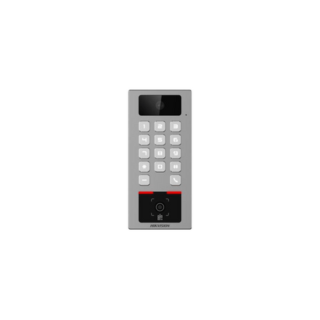 HIKVISION Access Control Terminal K1T502DBWX-CQR | IP65 & IK09 Rated | Supports Card, PIN, QR Code | by HIKVISION