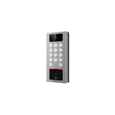 HIKVISION Access Control Terminal K1T502DBWX-CQR | IP65 & IK09 Rated | Supports Card, PIN, QR Code | by HIKVISION