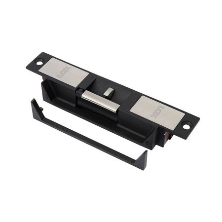 High Security Electric Strike | 10-30VDC Monitored | Stainless Steel | Fail-Secure to Fail-Safe | by LOX Locking