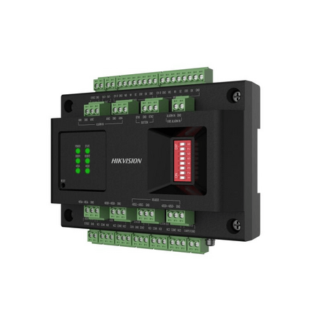 HIKVISION Access Control 2-Door Control Module | RS-485 Connection | Easy Guide Rail Installation | by HIKVISION