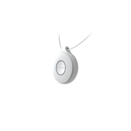 Wireless Portable Emergency Dual Button | IP66 Rated | Accidental Press Protection | Remote Configurable | by HIKVISION