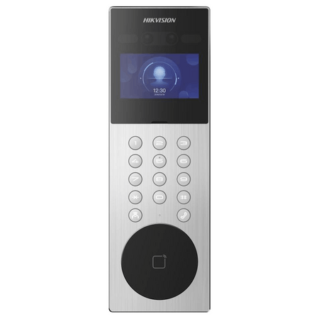 2MP Door Station HIKVISION KD9203-ME6 | 4.3" LCD | Facial Recognition & Card Reader | IP65 Weatherproof | by HIKVISION