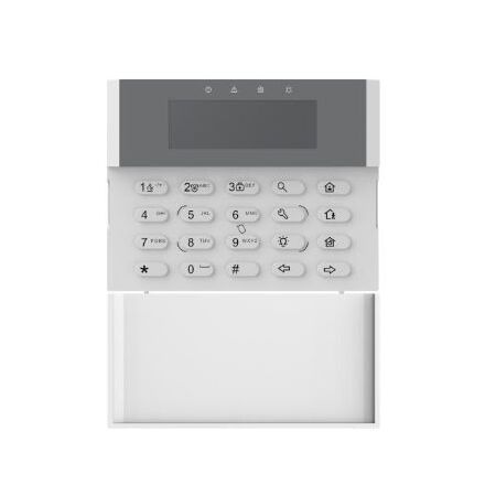 HIKVISION AX Hybrid Pro LCD Keypad | One-Touch Arm & Card Reader | 64 Keyfob Support | by HIKVISION
