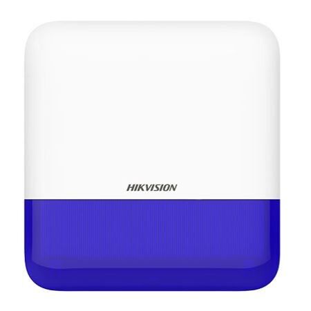 Wireless Outdoor Sounder | 433 MHz Two-Way Communication | 110 dB Alarm | IP65 Rated | by HIKVISION