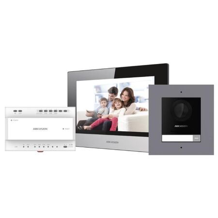 2MP 2-Wire Video Intercom Kit | Includes Door Station & Indoor Monitor | Easy Installation | by HIKVISION 2MP 2-Wire Video Intercom Kit | Includes Door Station & Indoor Monitor | Easy Installation | by HIKVISION