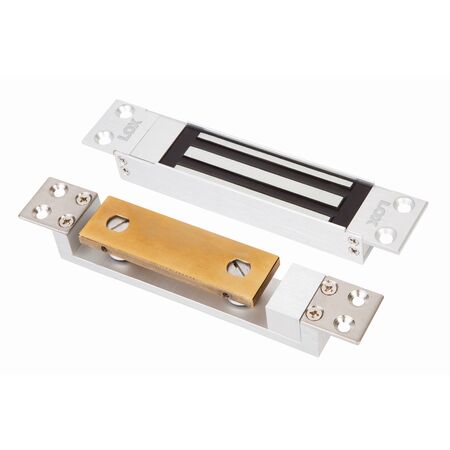 Magnetic Single Shear Lock | 250kg Holding Strength | 12-24VDC Operation | by LOX Locking