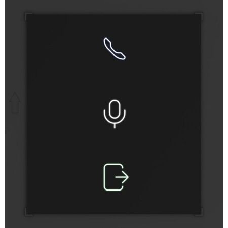 Modular Door Station Indicator Module | IP65 Protection | Two-Way Audio | by HIKVISION