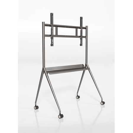 HIKVISION Interactive Whiteboard Mobile Bracket | Supports 55-75" Screens | Heavy-Duty Steel Frame | Lockable Caster Wheels | by HIKVISION